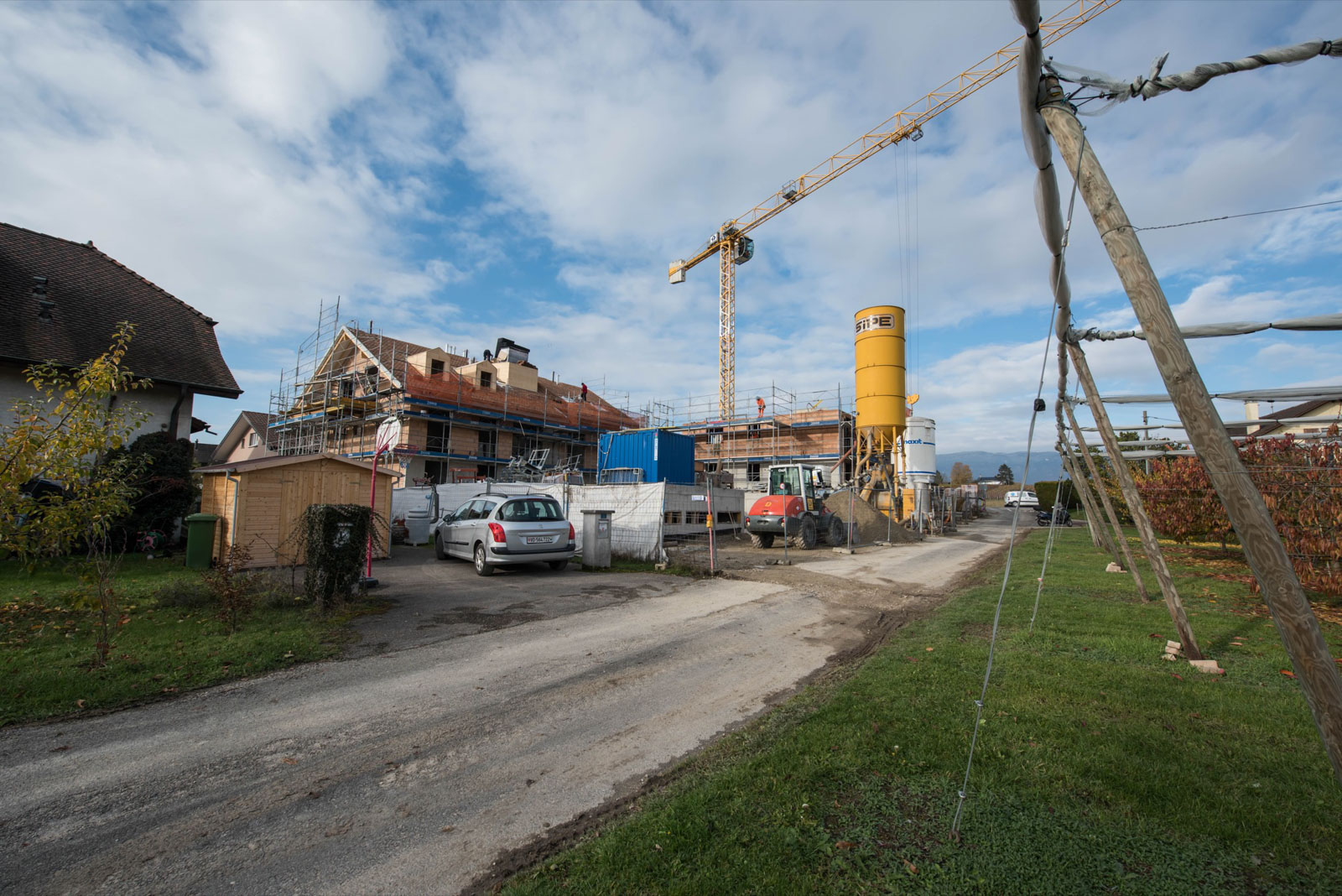 Balmelli SA Photos Chantier Hofer Founex Pic Bois 04