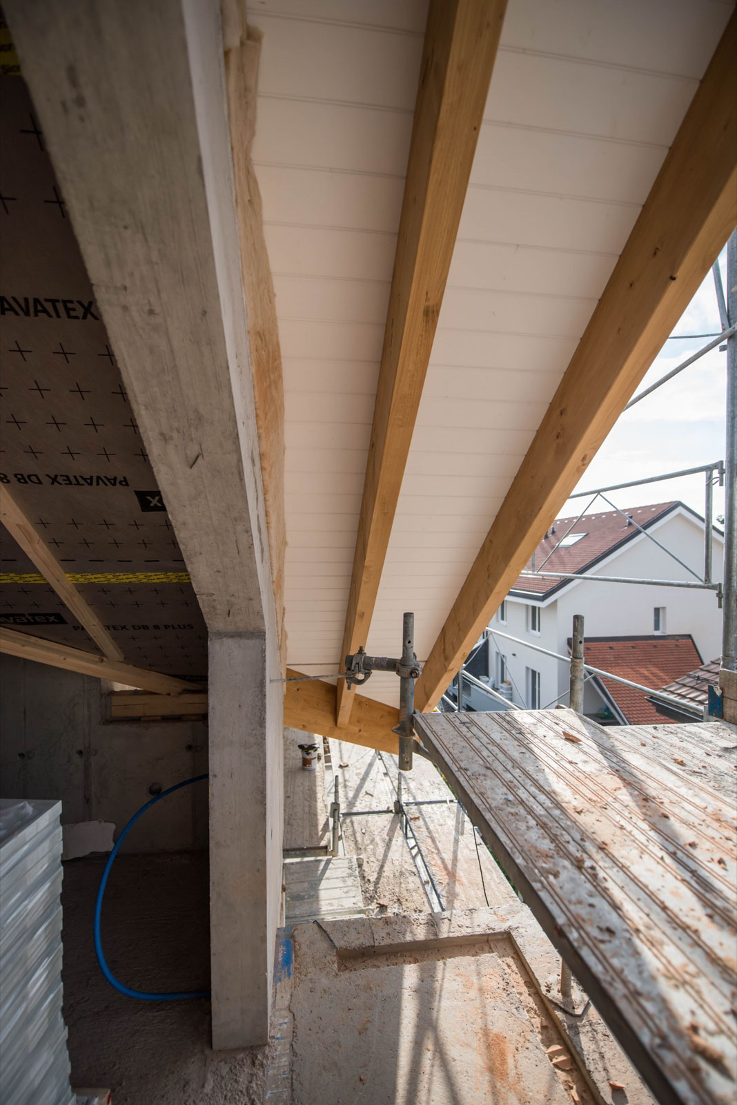 Balmelli SA Photos Chantier Hofer Founex Pic Bois 16