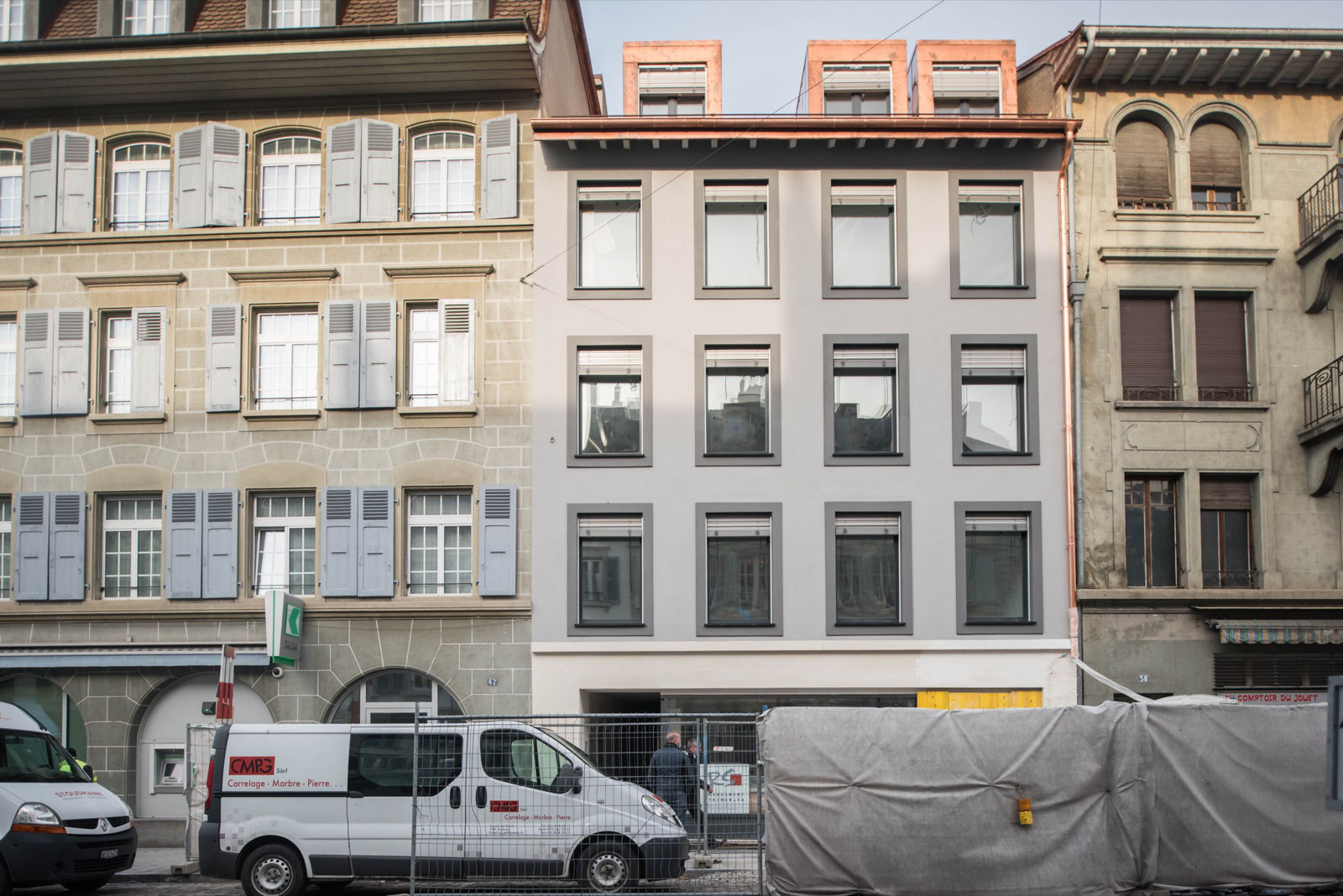 Balmelli SA Photos Chantier Hofer Morges Louis de Savoie 02